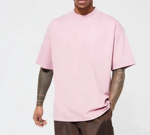 Servicio OEM, Camiseta Extra Grande para Hombre, de Secado Rápido, Suave, Estilo Urbano, Tejido Transpirable, Color Sólido - Product Image 1