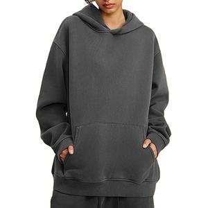 <b>Top</b> Quality Thermal Hoodies Acid Wash Hoodies Oversized 100% Cotton Puff Printing Drop Shoulder Plain Blank Custom Hoodies - Product Image 1