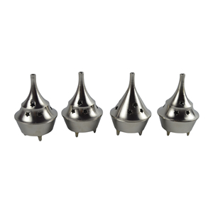 Brûleur d'encens au design captivant, en argent poli, nouveau design avec couvercle, support en métal pour brûleur d'encens - Product Image 3