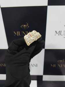 Custom God Is Great Moissanite <b>Ring</b> 925 Sterling Silver <b>Iced</b> Out Hip Hop Statement <b>Ring</b> - Product Image 3