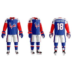 Uniforme d'entraînement de hockey sur glace pour hommes de qualité supérieure, personnalisable avec le nom de l'équipe, vêtements de hockey sur glace haut de gamme pour hommes - Product Image 6