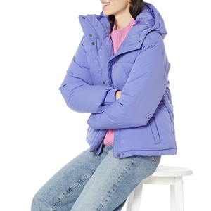 Chaqueta de Invierno de Alta Calidad para Mujer, Diseño de Diseñador, con Cierre de Cremallera, Capucha, Resistente al Viento, 100% Poliéster, MOQ Bajo - Product Image 3