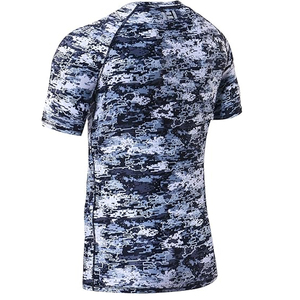 Men <b>Compression</b> T <b>Shirt</b> Rash Guard Short Sleeve Swim <b>Shirt</b> UV Protection Quick Dry Wholesale Supplier - Product Image 3