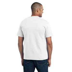 Camiseta Básica Lisa de Algodón para Hombre y Mujer, Cuello Redondo, Suave, Ligera, Transpirable, Informal, para Verano, Venta al por Mayor, EE. UU. - Product Image 5