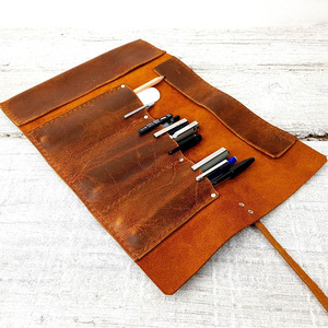 Porte-crayons en cuir de haute qualité, organiseur professionnel pour artistes, outil de dessin, fabrication OEM ODM, en vente à prix abordable - Product Image 4