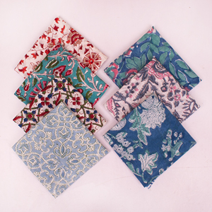 Pañuelos de algodón tipo bandana para la playa, con diseño floral vintage, regalo para hombre, ecológicos, hechos en India, también para perros. - Product Image 5