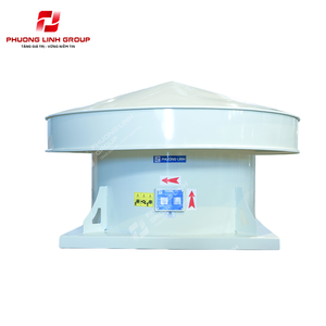 Ventilador de Techo de Acero Inoxidable Phuong Linh, Ventilador Axial Plateado para Ventilación - Product Image 2
