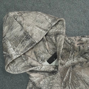 Sudadera con Capucha de Camuflaje para Caza, Sudadera Personalizada de Estilo Urbano con Estampado Digital Real Tree, Sudadera de Camuflaje para Hombre - Product Image 3