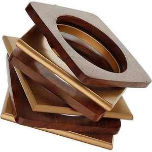 Letreros de pared artesanales de madera con diseño de brazaletes de moda, pulseras colgantes - Product Image 4