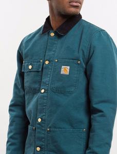 Veste d'hiver imperméable sur mesure de qualité supérieure, col montant, tissu en toile, fermeture à boutons en corne, coque en coton, toutes tailles et couleurs - Product Image 3