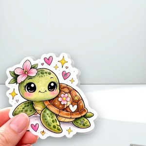 Cute Turtle Diamond Acrylic Eyelash Extension Holder Palette Flowers Hearts Design Reusable Multifunctional Magnetic Lash <b>Tool</b> - Product Image 2