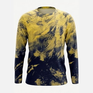 Chemises de pêche pour hommes avec logo personnalisé, 100% polyester, protection UV UPF50, manches longues UPF50+, séchage rapide, respirantes, vêtements de pêche en jersey - Product Image 3