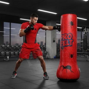 Saco de Boxeo Inflable con Diseño Impreso Digital de Alta Calidad, Logotipo Personalizado, para Niños y Adultos, Resistente, para Entrenamiento - Product Image 3
