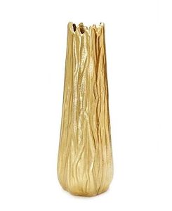 Handmade <b>gold</b> Aluminium floor <b>vase</b> Contemporary Decorative for Home villa hotel - Product Image 2