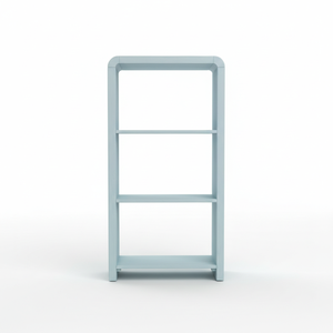 Estantería de exhibición de 3 niveles, estantería de almacenamiento, unidad de estantería abierta sin respaldo, estantería ecológica, muebles modernos para el hogar - Product Image 1