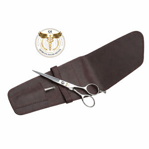 Tijeras Profesionales para Cortar Cabello Negro con Estuche de Cuero - Product Image 2