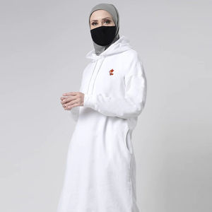 Sudadera con Capucha de Manga Larga Tejida para Mujer, de Alta Calidad, Estilo Urbano Modesto, Ecológica para Invierno - Product Image 3