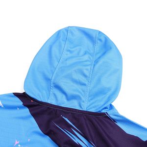 Camisetas con Capucha Sublimadas con Logotipo Personalizado - Verano, Tela 100% Poliéster Transpirable, Colores y Tallas Personalizadas, Venta Directa de Fábrica - Product Image 6