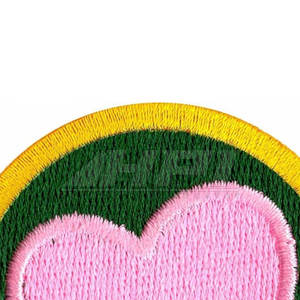 Custom 3D Embossed Rubber PVC <b>Sew</b>-<b>On</b> <b>Patches</b> with Nonwoven Felt Fabric for Clothing - Product Image 1
