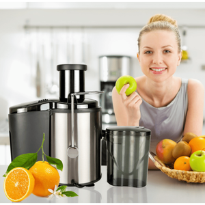 28199470 Estrattore di Succo Elettrico Verticale Moderno da 900W, Multifunzione con Contenitori Senza BPA da 0,8L e 1,5L per Frutta e Verdura - Product Image 6