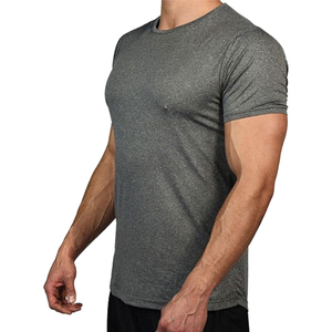 Camiseta de Manga Corta para Hombre, Color Sólido, Ligera, Estilo Urbano, Transpirable, de Alto Rendimiento, Fabricada por Profesionales - Product Image 3