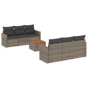 Conjunto de Sofás Grises para Jardín - Product Image 2
