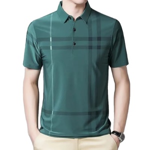 Polos para hombre más vendidos, logotipo profesional diseñado, transpirable, calidad barata, manga corta, fabricante sólido único - Product Image 2