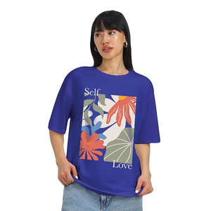 T-shirts imprimés pour femmes, élégants, confortables, grandes tailles, pour usage quotidien, design personnalisé, fabriqués au Bangladesh. - Product Image 3