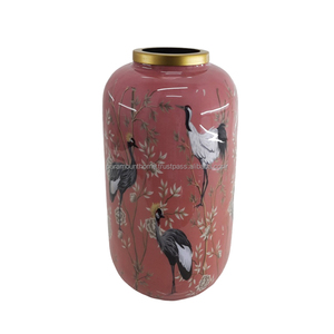 Florero de Hierro de Diseño de Lujo, Color Dorado, Maceta de Metal para Decoración de Sala de Estar y Restaurante, Hecho a Mano al por Mayor - Product Image 6