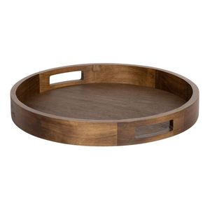 Handmade Wooden Serving Tray Crafted From Natural Wood <b>For</b> Restaurant Hotel Buffet And Elegant <b>Table</b> Service - Product Image 3