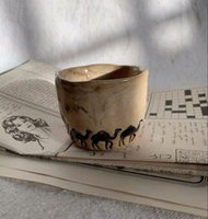 Tasse à thé en céramique marron de fabrication indienne pour la maison, la cuisine, l'hôtel, le restaurant, prix de gros, tasse à café et à thé