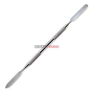 Espátula para Cemento Dental, de Acero Inoxidable, Doble Punta, para Mezclar y Modelar en Laboratorio, Instrumento Dental Restaurador para Resina Compuesta y Cera - Product Image 1