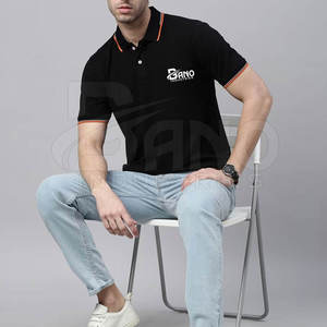 Camisetas de Hombre de Alta Calidad Hechas en Pakistán, 100% Algodón, con Diseño Sólido, Logotipo Personalizado y Tela Transpirable para Venta en Línea - Product Image 4