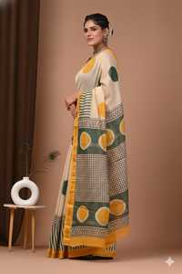 Sari en soie MAHESWARI pour les occasions de mariage - Product Image 4