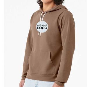 เสื้อฮู้ดดี้ทรงหลวมโอเวอร์ไซส์ ผ้าฝ้ายเนื้อแน่น ไม่มีเชือกผูก  สำหรับใส่ในฤดูหนาว  รับสกรีนโลโก้ตามแบบ - Product Image 2