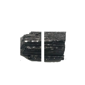 Matériaux de pierres précieuses de haute qualité, serre-livres en tourmaline noire, pierres naturelles brutes, minéraux, cristaux pour la décoration, vente en gros - Product Image 2