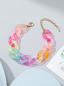 Handmade <b>Resin</b> Bracelet with Unique Artistic Design, Colorful <b>Epoxy</b> Fashion Jewelry for Women and Girls, Stylish Everyday - Product Image 2