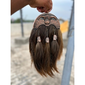 Sporran de Pelo de Caballo Escocés, Diseño Celta, Bolsa para Kilt Tradicional de las Tierras Altas, Accesorio Hecho a Mano de Primera Calidad - Product Image 5