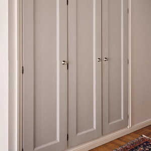 Bouton de meuble moderne à base conique et sommet sphérique, finition argent brossé, bouton de tiroir minimaliste pour armoire de cuisine, armoire et quincaillerie de meubles - Product Image 2