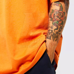 T-shirt élégant coupe ajustée pour adulte, surdimensionné, neuf, idéal pour l'extérieur, fabriqué au Pakistan, le meilleur t-shirt - Product Image 5