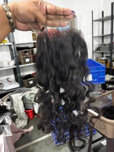100% Virgin Remy Indian Curly Human Hair Extensions-Soft Eco-Friendly Lightweight Bulk Closure Frontals <b>Half</b> <b>Head</b> <b>Wig</b> - Product Image 6