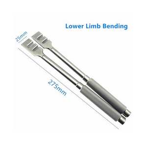 SURGINEXA Juego de 2 Pinzas para Doblar Placas Óseas, Instrumentos Quirúrgicos Ortopédicos Veterinarios de Acero Inoxidable - Product Image 5