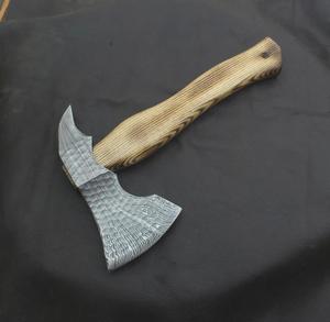 STEEL CRAFT INTERNATIONAL Hand-Forged Steel Flat Backed <b>Axe</b> 12" Ashwood <b>Handle</b> DIY Grade ODM 1 Year Woodworking - Product Image 4