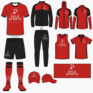 เสื้อยืดฟุตบอลกางเกงเสื้อเจอร์ซีย์ชุดฝึกซ้อมฟุตบอลสไตล์ใหม่ - Product Image 1