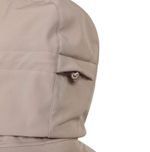 Unisex Autumn Formal Solid Hooded Stand Collar Softshell Jacket High Quality Waterproof Regular Length OEM Service - Product Image 6