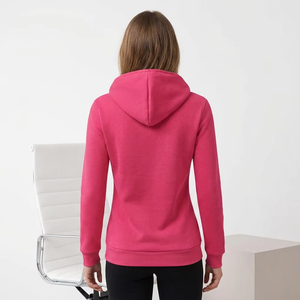 Sweat-shirt rose vintage anti-rétrécissement pour femme, imprimé Noël chien chat, en coton, décontracté, à manches longues, avec poches, pour l'hiver - Product Image 6