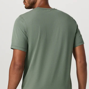 Service OEM : T-shirt homme au design uni et col rond, idéal pour le streetwear et les activités de plein air 2026 – Doux et confortable - Product Image 6