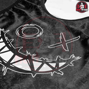 Combinaisons de lutte ultra-légères très tendance, vêtements d'arts martiaux imprimés en spandex et polyester avec col rond, équipement sportif haut de gamme - Product Image 4