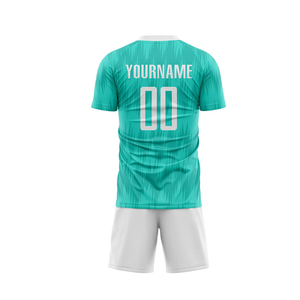 Best Heat-Transfer Printed Summer <b>Soccer</b> Uniform Sets Comfortable Training Washable Short Sleeve Light Weight Anti-Bacterial - Product Image 3