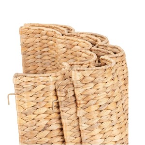 Eco Friendly Water Hyacinth Woven <b>Christmas</b> <b>Tree</b> Collar Handmade <b>Tree</b> <b>Base</b> Basket Cover Home Decor - Product Image 3